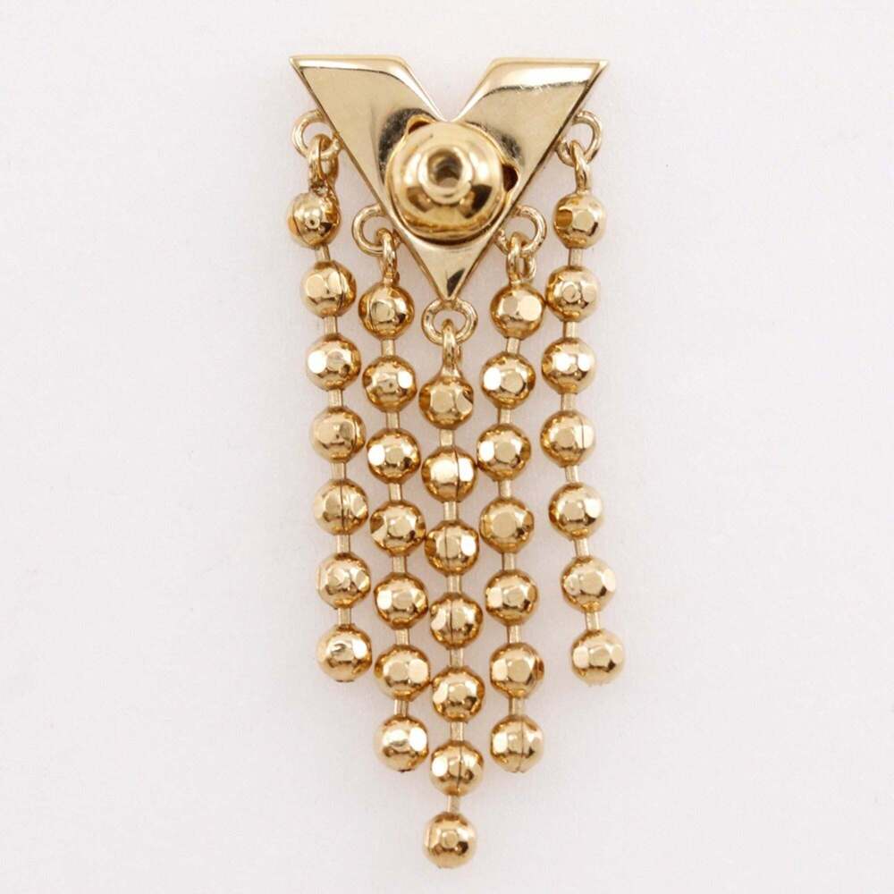 LOUIS VUITTON Gold Earrings - Picture 6 of 11